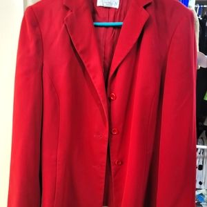 Size 16 red blazer